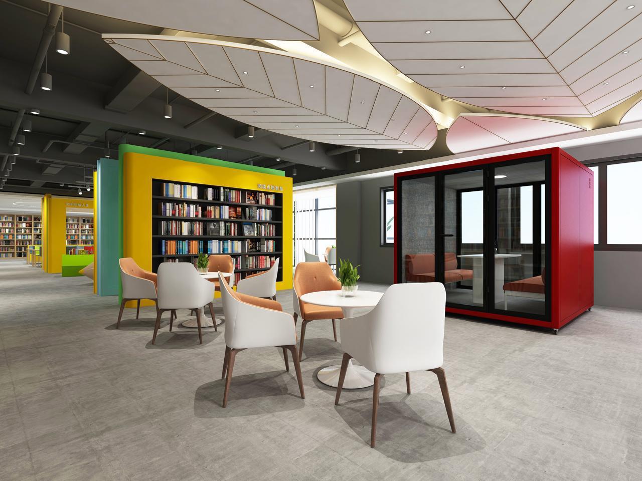 2 Seater Phone Booth Square