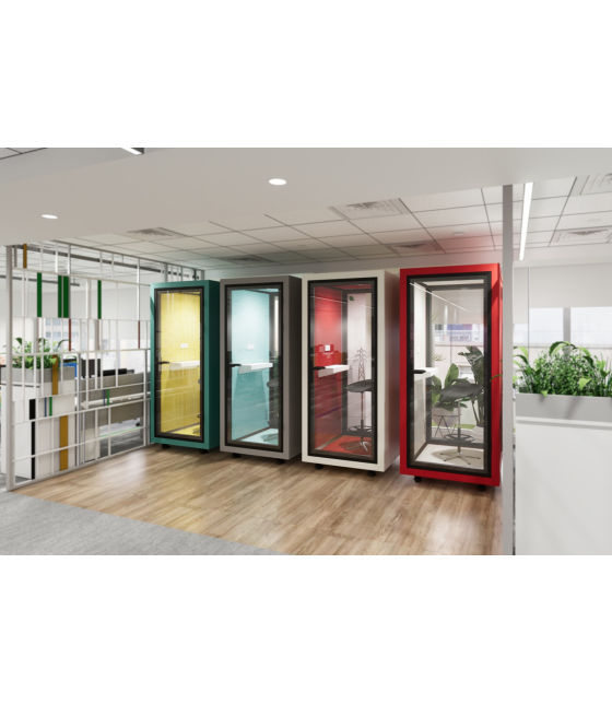 1 Seater Phone Booth Multi-color